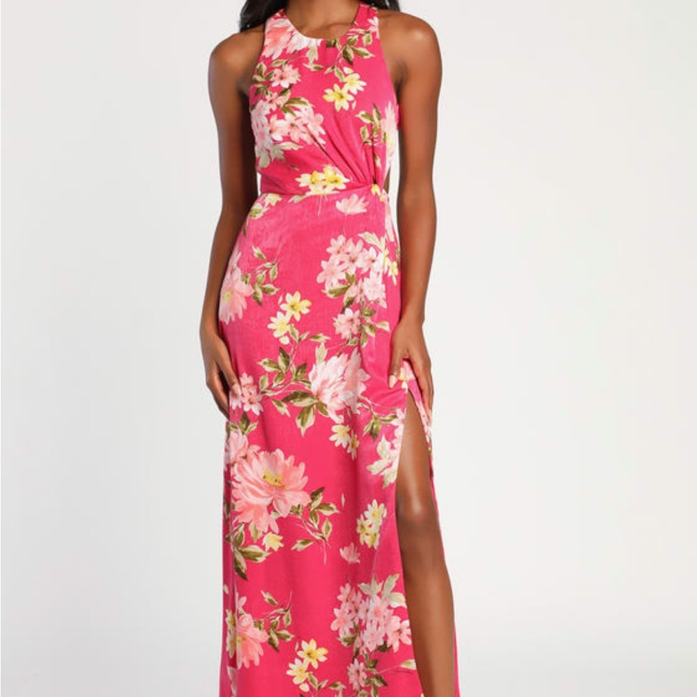 Floral Tropical Maxi Dress